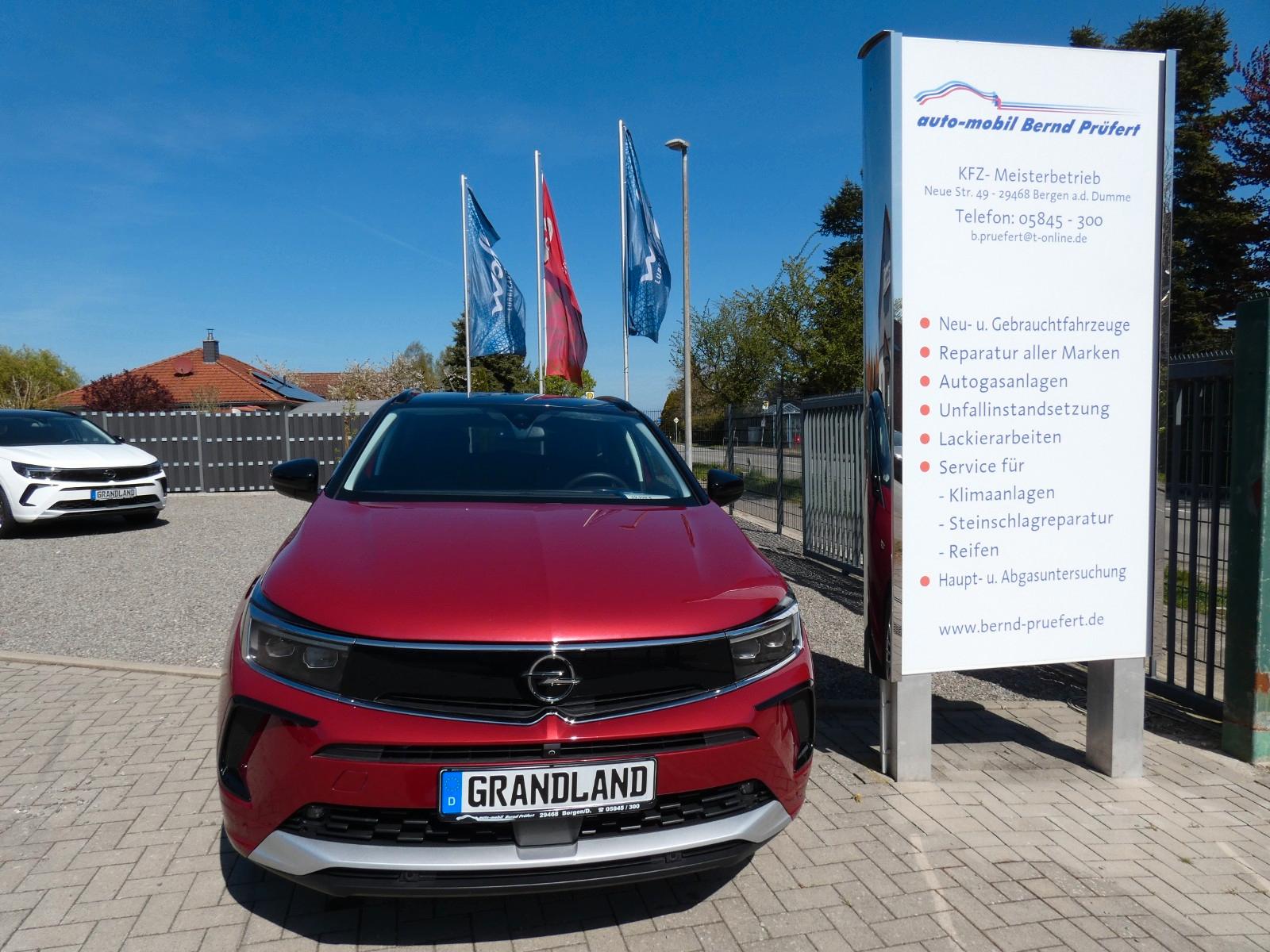 Opel Grandland Eleg. 1.2, Navi, Leder, PDC, SHZ, LED