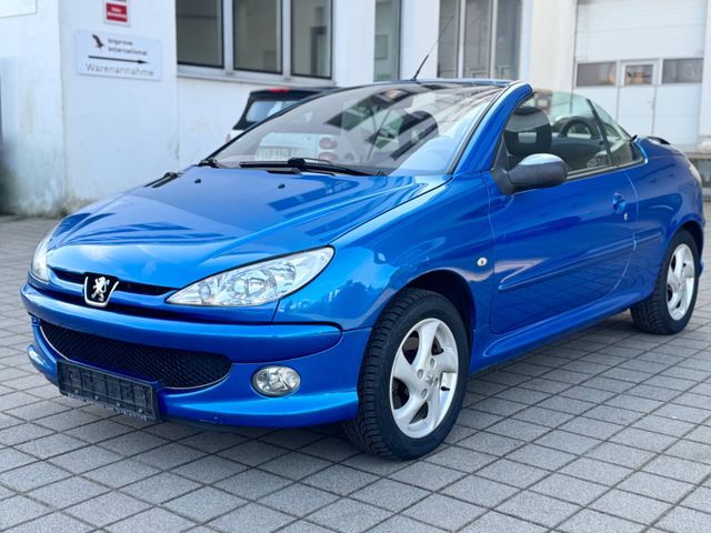 Peugeot 206 Cabriolet CC*KLIMAA*ALU*2HAND*TÜV*4SEASON