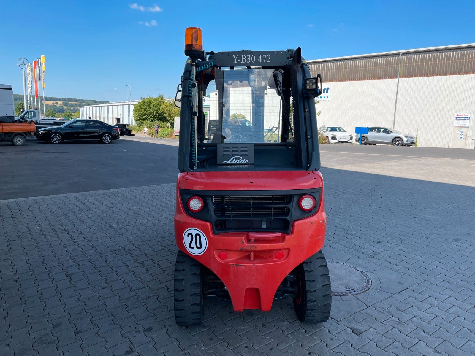 Fahrzeugabbildung Linde H20D-02/600 / Triplex 4,71m / 1.918h / Diesel