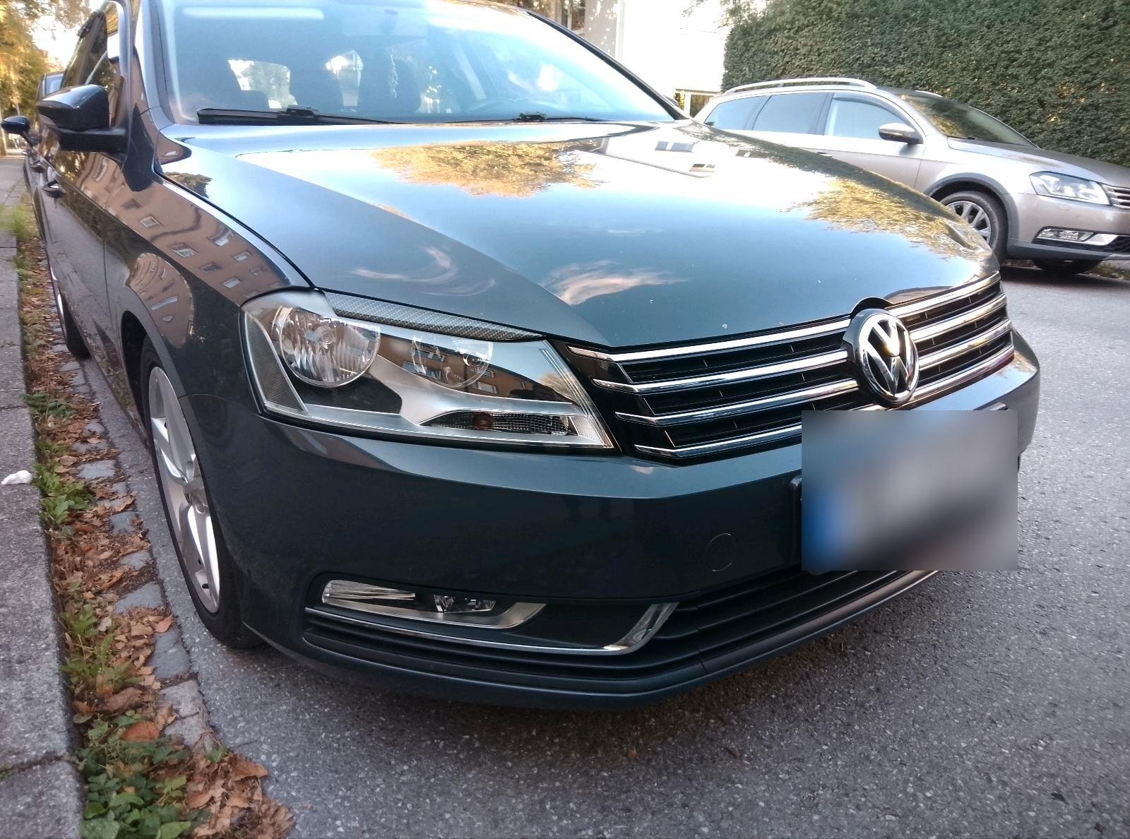 Volkswagen Passat 2014 — rear view
