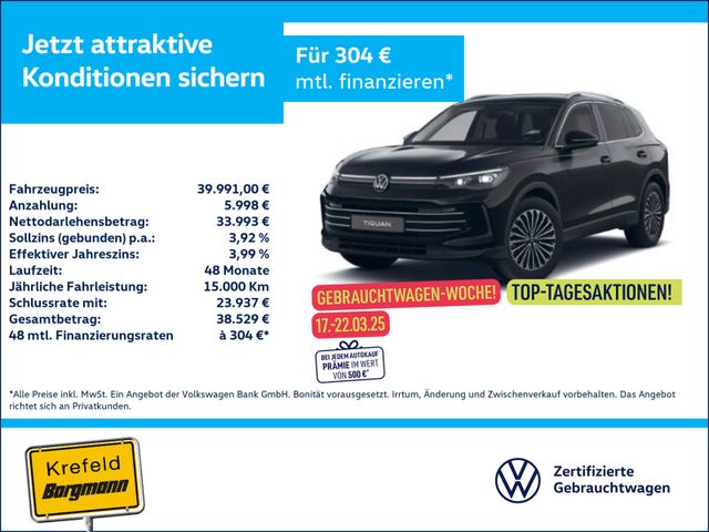 Volkswagen Tiguan 2.0 TDI Elegance AHK 360° MATRIX-LED ACC