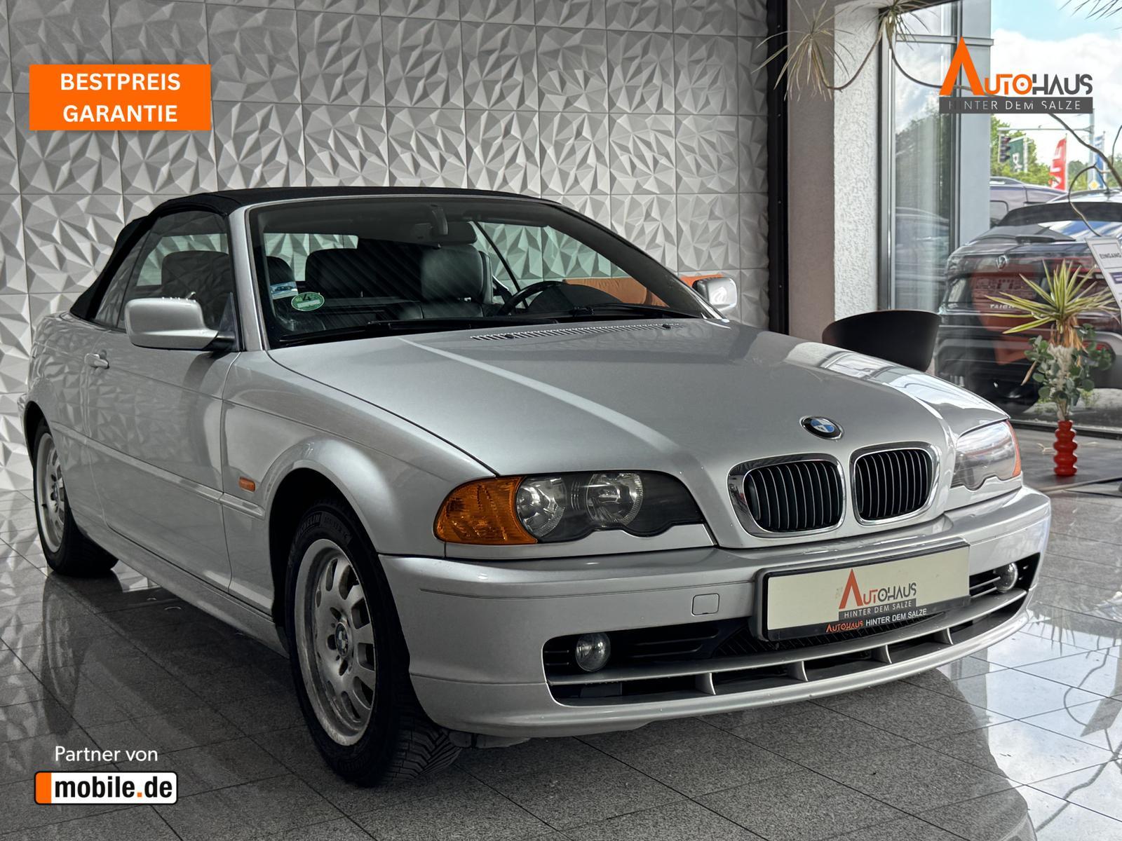 BMW 318 Ci 2.0 16V CABRIO/LEDER/KLIMA/SZHG