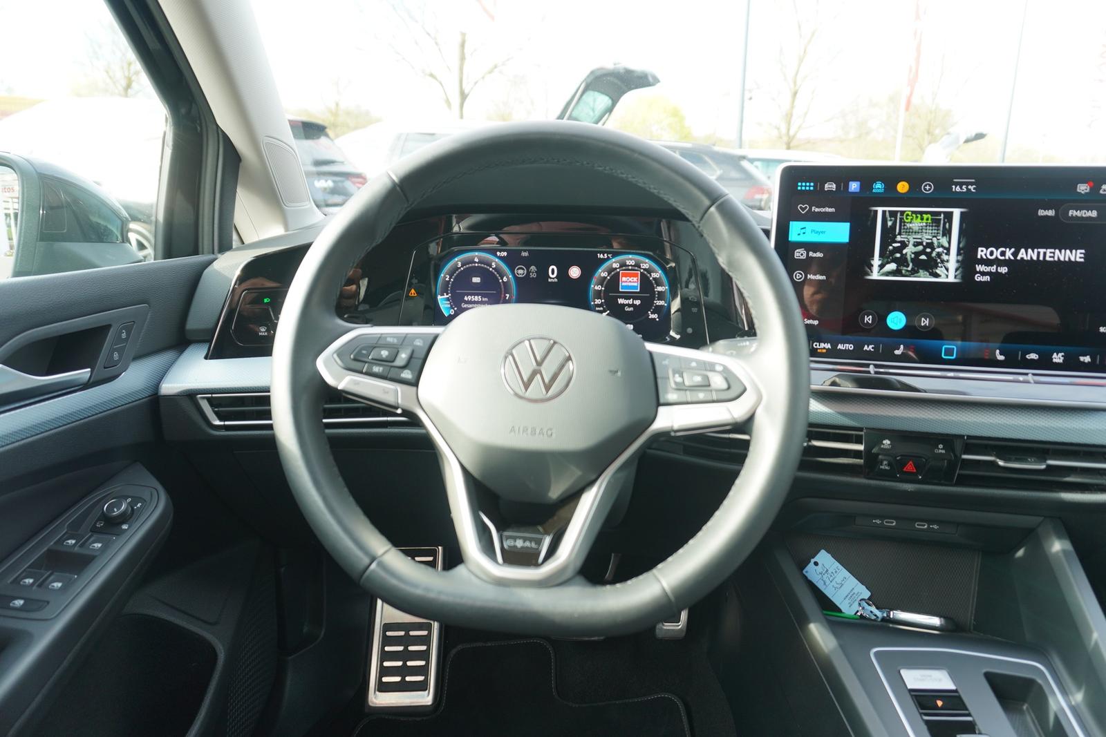 Volkswagen Golf VIII 1.5 eTSI Goal DSG LED Navi App-Connect, миниатюра 13