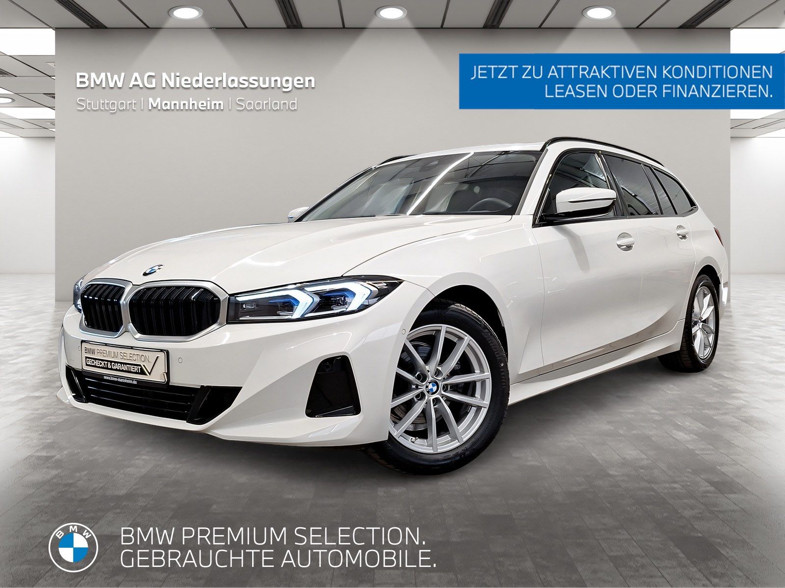 BMW 318d Touring Navi AHK Kamera Pano.Dach LED