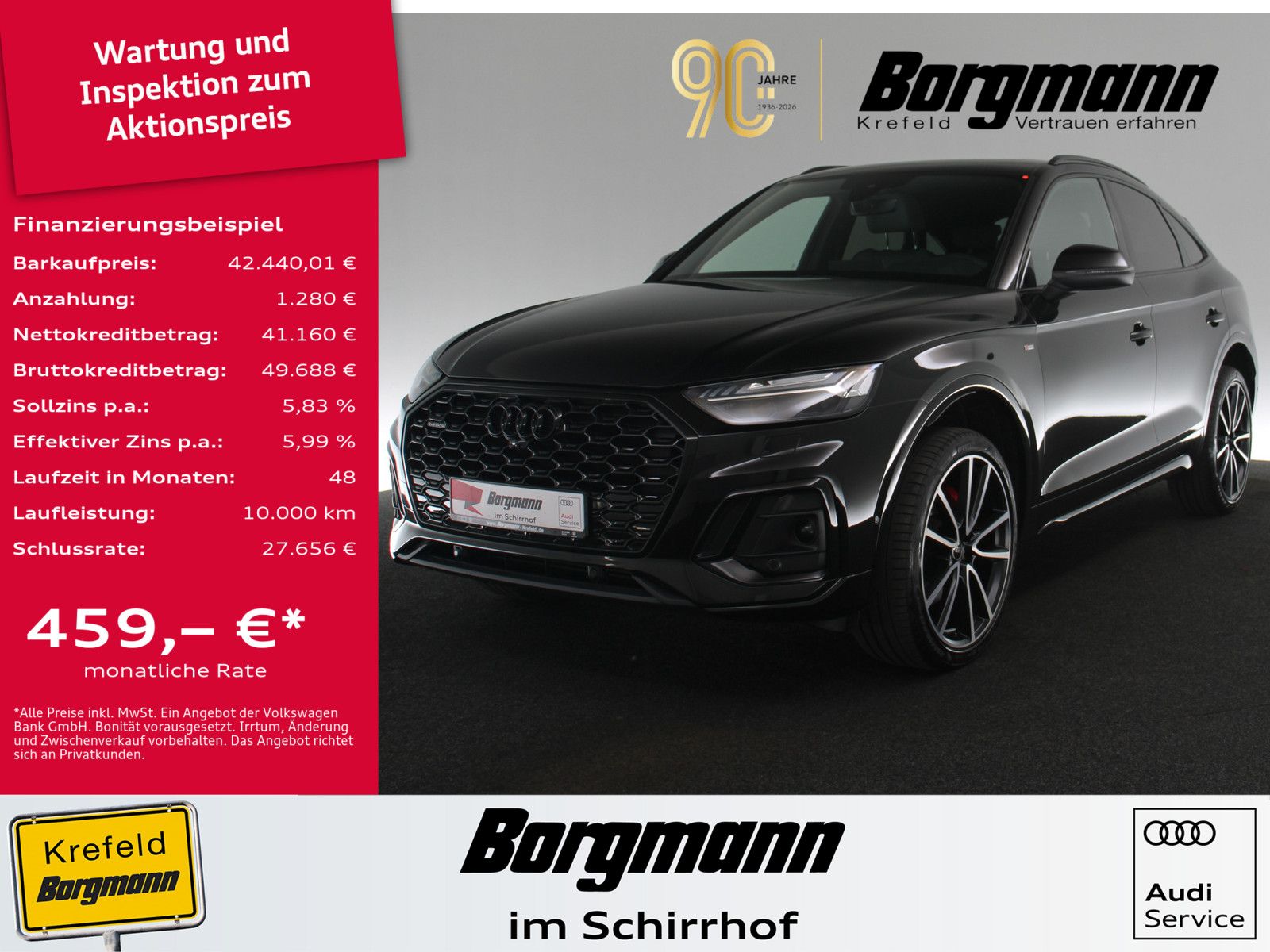 Audi Q5 Sportback quattro S line AHK PANO B&O 360°