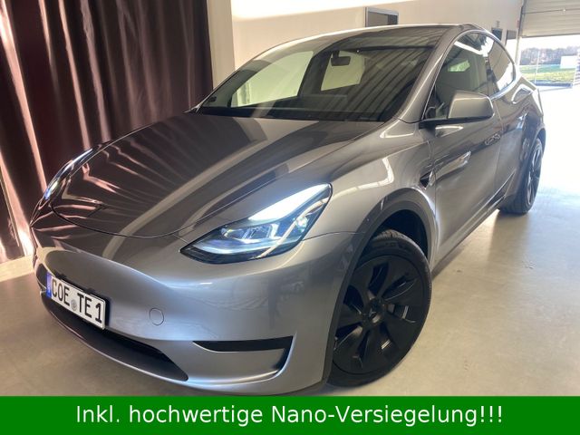 Tesla Model Y wie NEU !!! Echt-Carbon!! Quicksilver