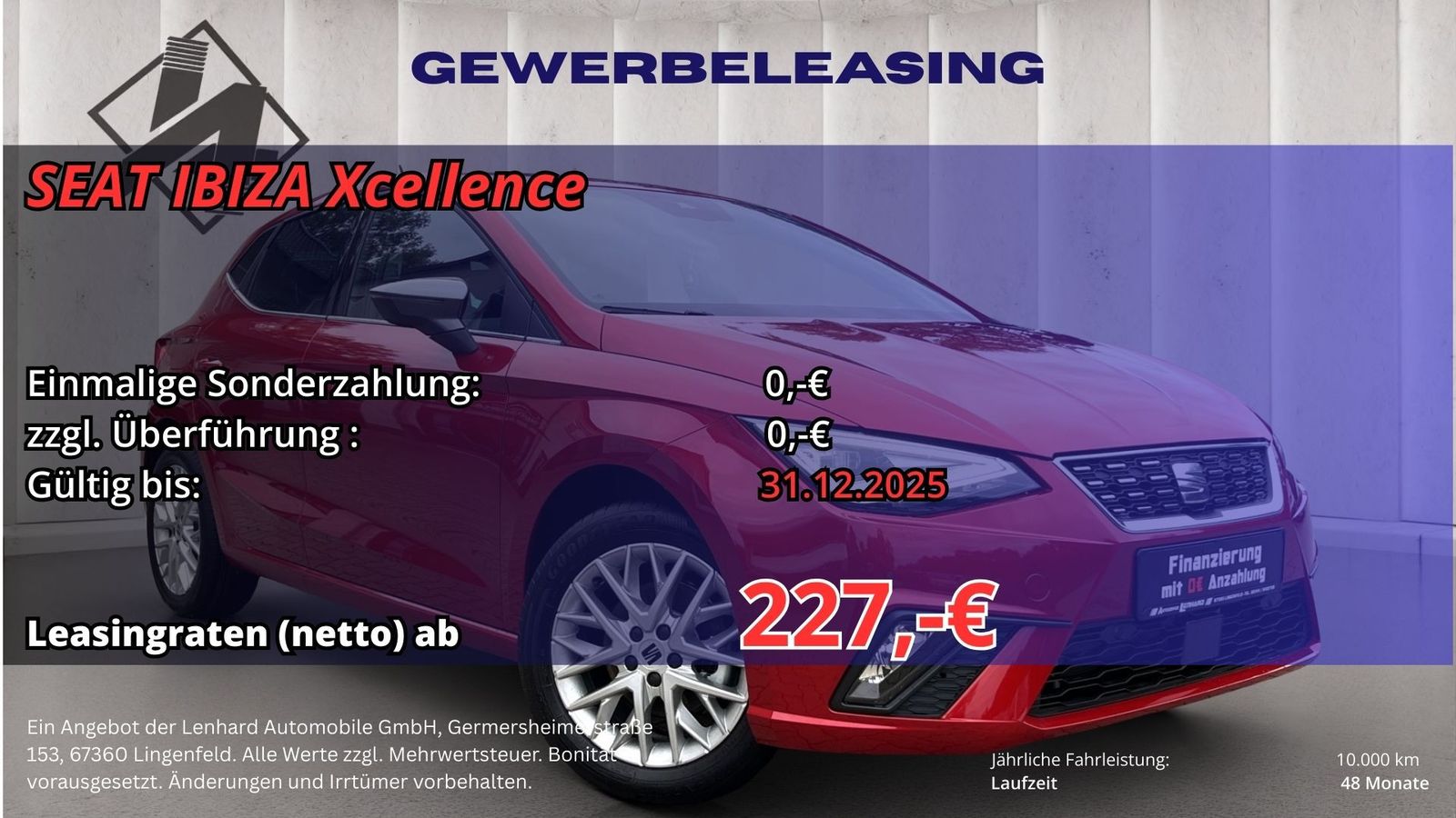 Fahrzeugabbildung SEAT Ibiza Xcellence*ACC*Kamera*Full Link*LED*ViCo*