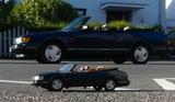 Saab 900 S Cabrio - blaue Saab 900