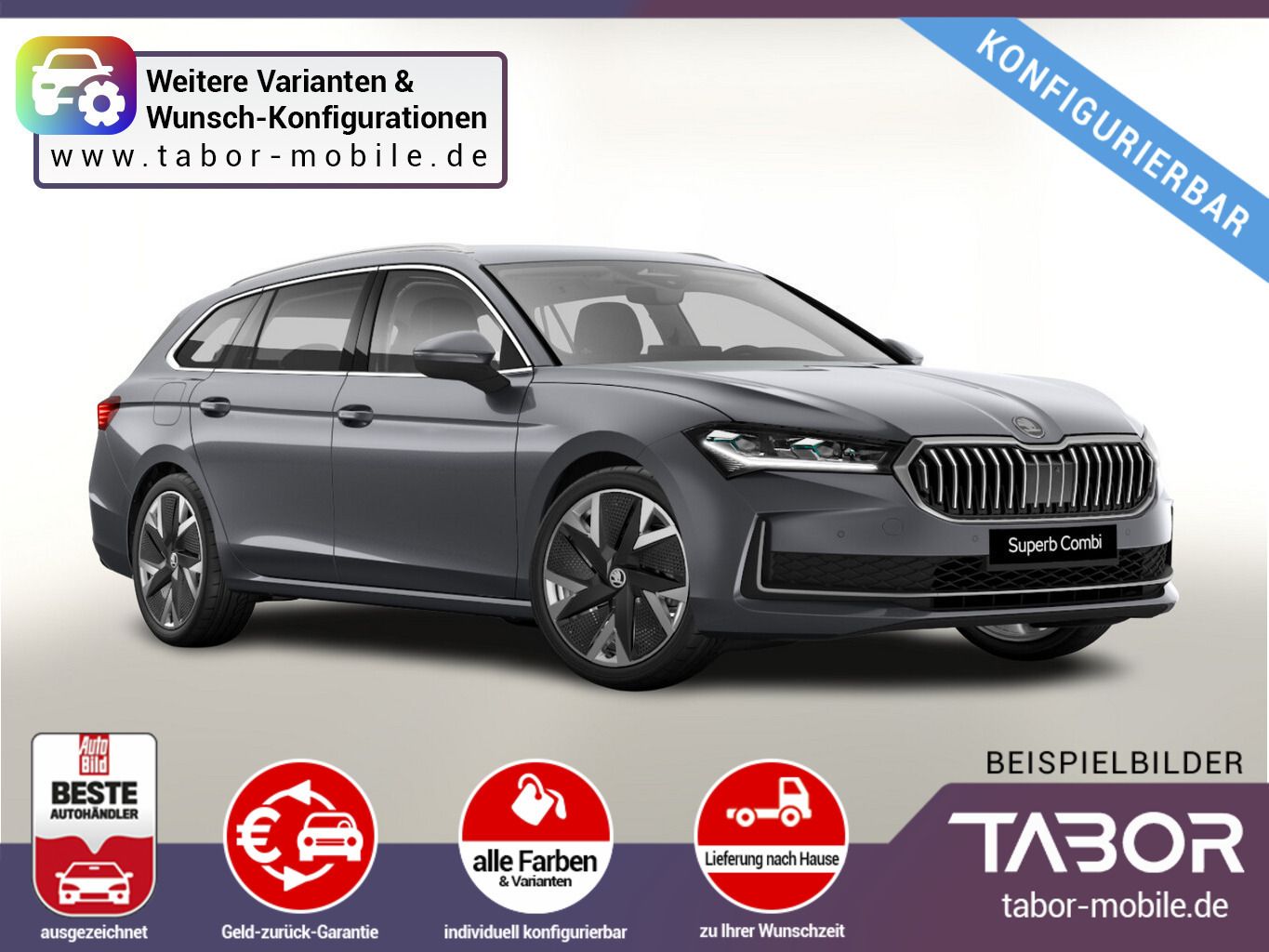 Skoda Superb Combi eTSI DSG Selec Nav ACC EHK Kam SHZ