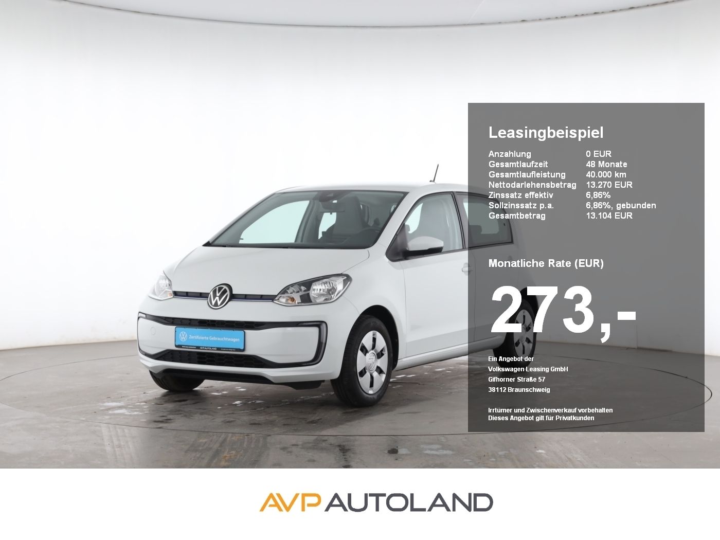 Volkswagen e-up! move up! | RADIO | KLIMA | HALOGEN |