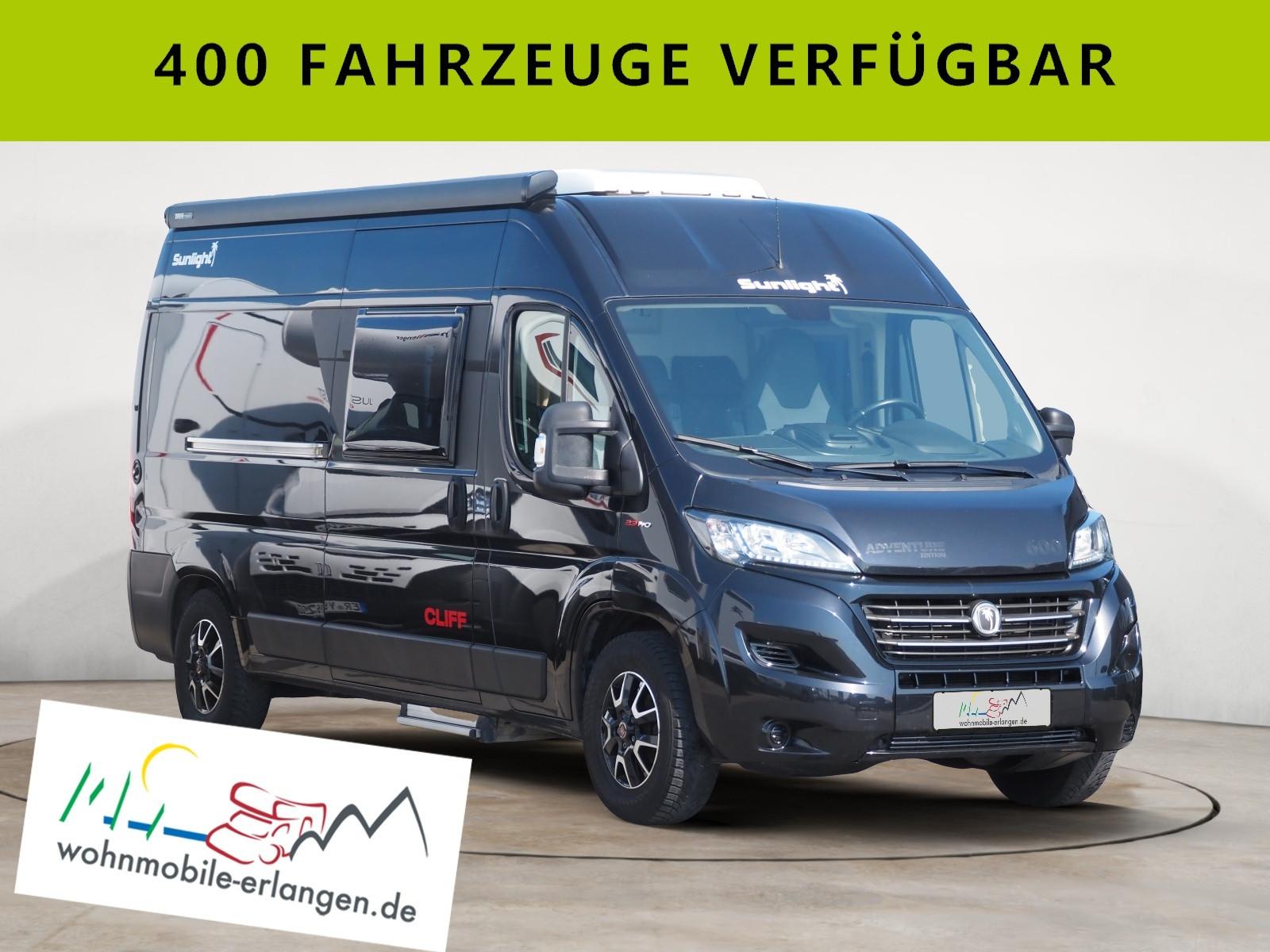 Sunlight Cliff 600, 2x Lithum, Markise, Navi, DuoC. uvm.!