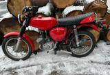 Simson S 51/1 C mit KBA Papier  - SIMSON ROT S51
