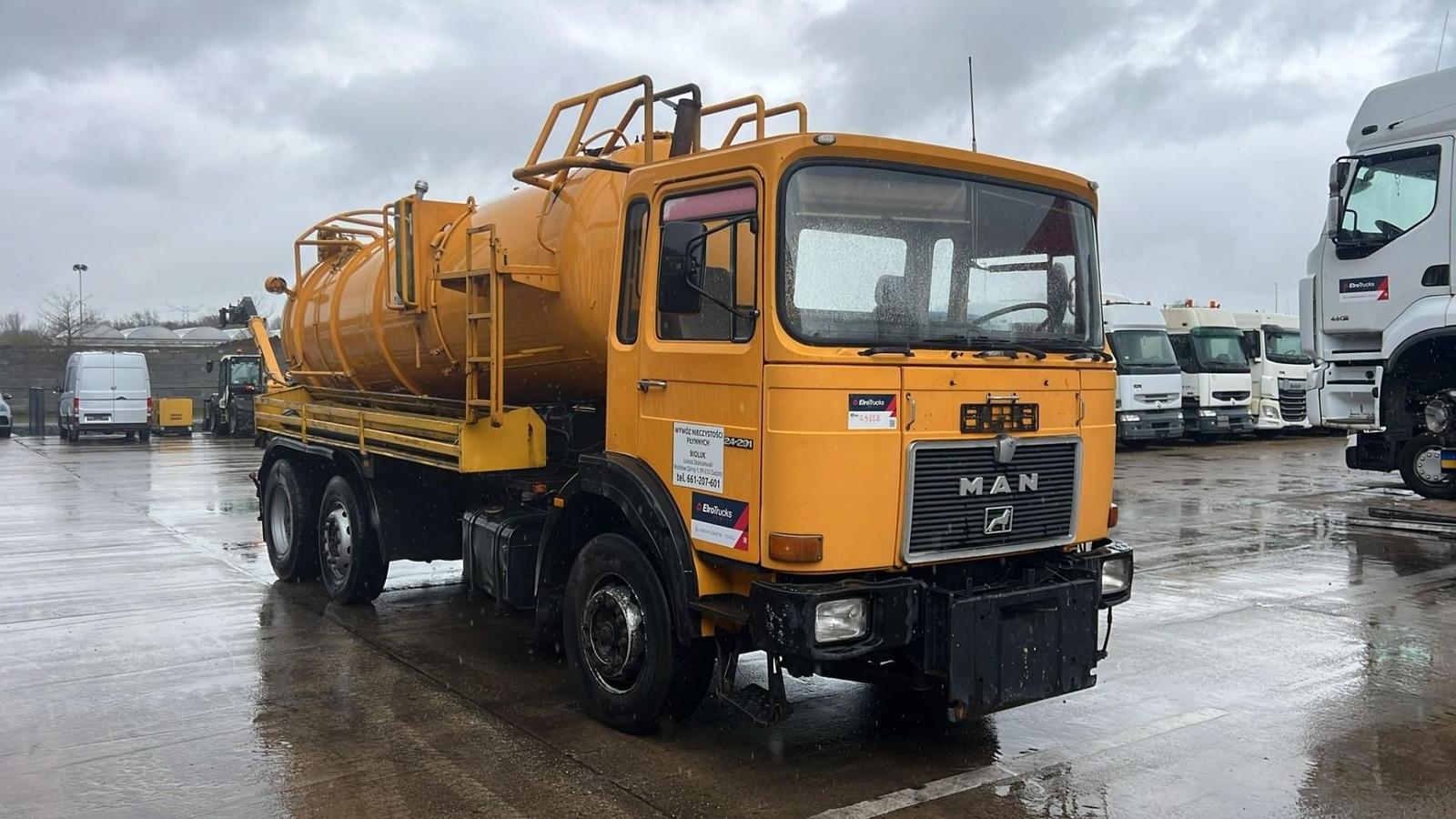 MAN 24.291 (15000 L / 6X2 / BIG AXLE / GRAND PONT /