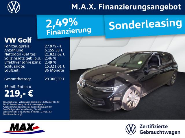 Volkswagen Golf VIII 1.5 eTSI DSG GOAL LED+KAMERA+AHK+DCP+