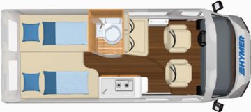HYMER  ERIBA  HYMERCAR Yosemite 180 PS Maxi Solar Skyview AHK 2.Batt.