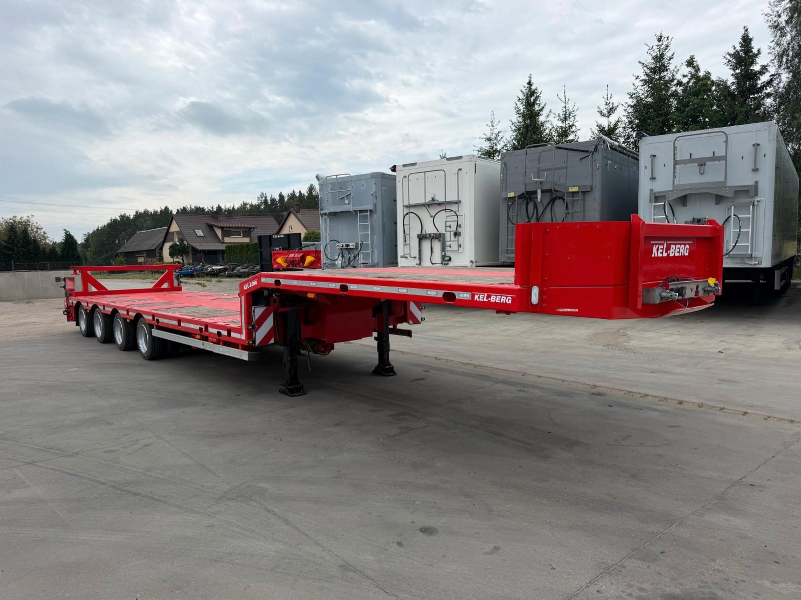 Kel-Berg Low Loader 4-axles Extendable 6,30 m 2017 year