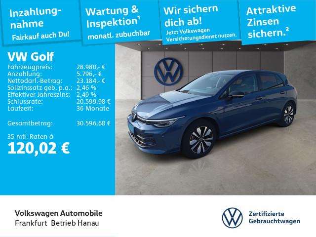 Volkswagen Golf VIII 2.0 TDI DSG Goal Navi LEDPlus ACC DAB+
