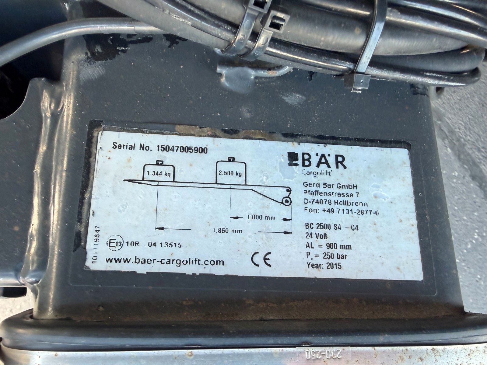 Fahrzeugabbildung Mercedes-Benz Antos 2543 L Schwenkwand LBW BÄR 2.500kg AHK