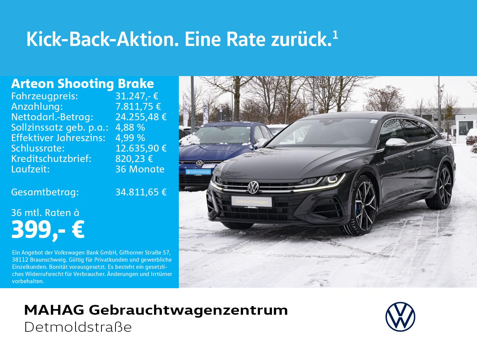 Volkswagen Arteon Shooting Brake R 2.0 TSI 4Mot. Leder AHK