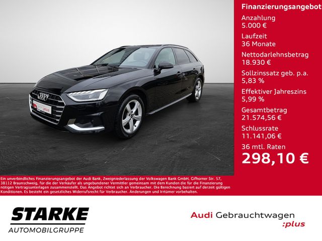 Audi A4 Avant  35 TDI S tronic Advanced NaviPlus LED 