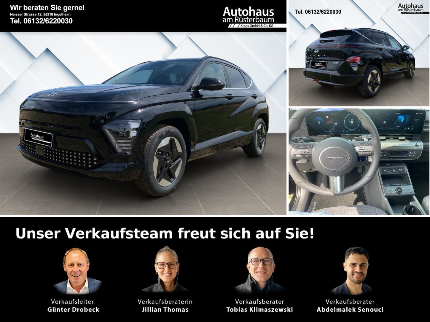 Hyundai KONA Elektro Prime 2WD EV MY27 Technik-Paket HUD