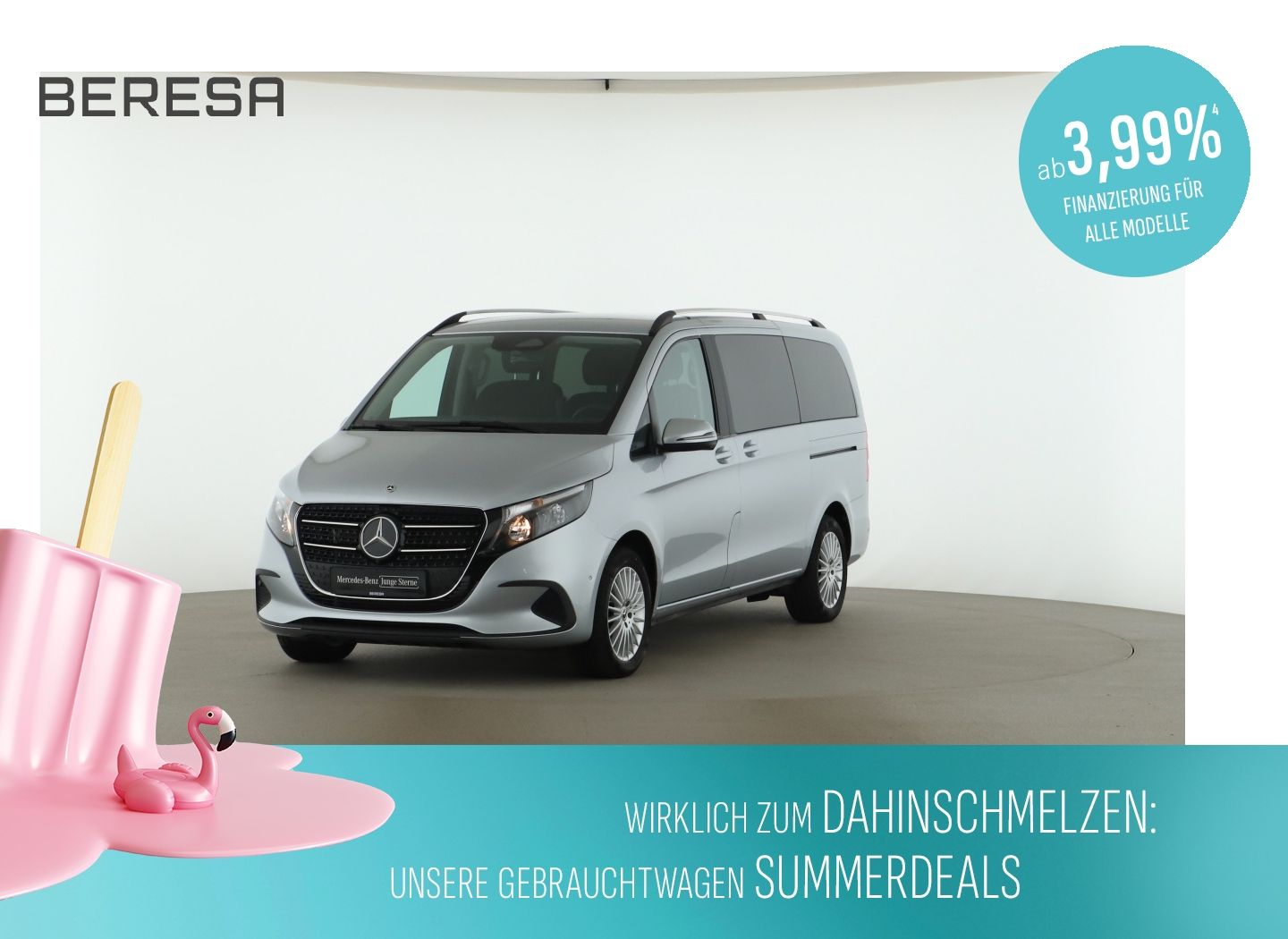 Mercedes-Benz V 220 d Lang Style AHK Distronic Pano 360°