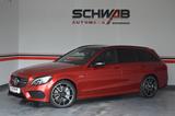 Mercedes-Benz C 43 AMG T 4Matic | Burmes. | Navi | AHK |19`Alu - Mercedes-Benz: Rot