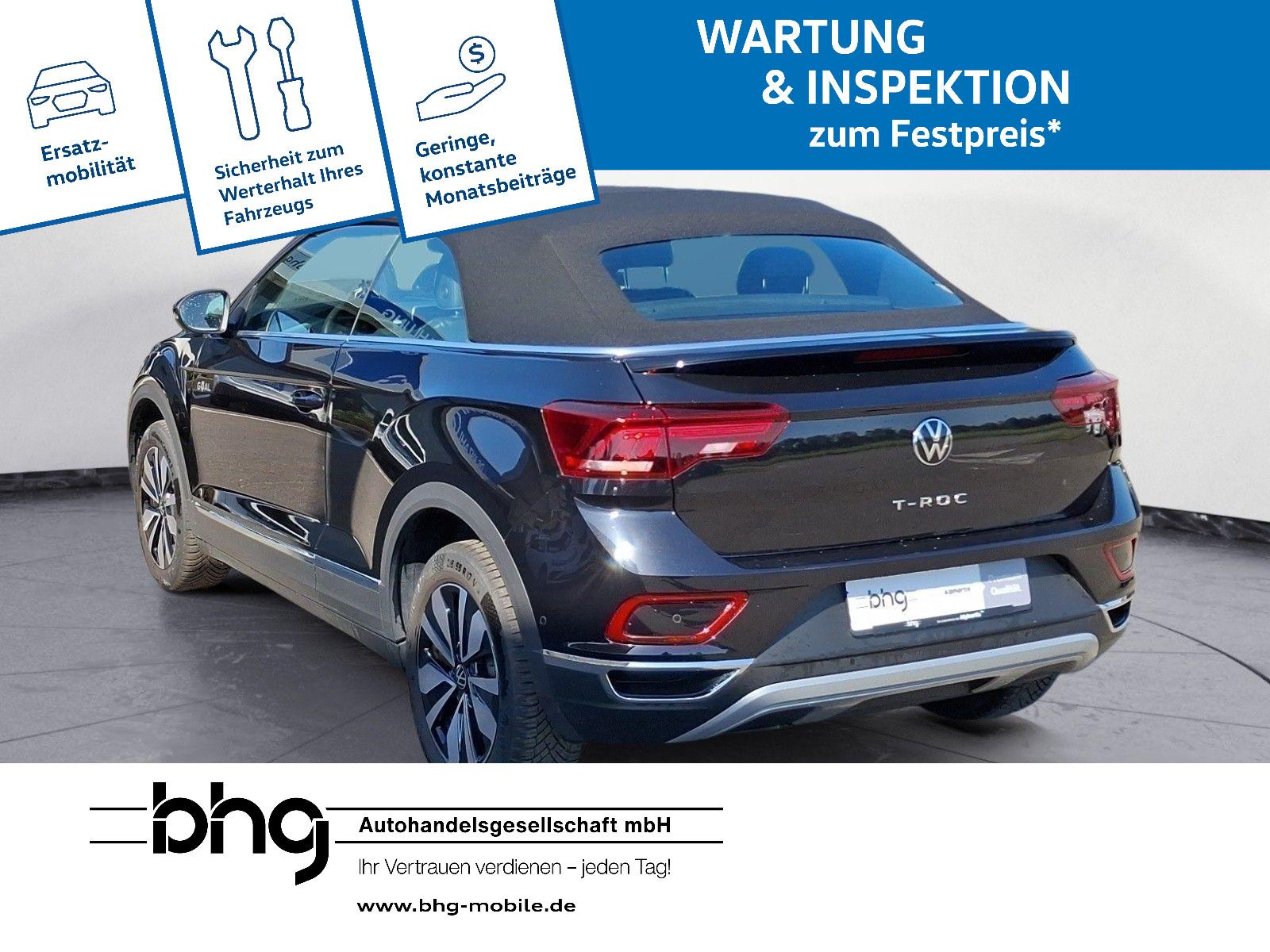 Volkswagen T-Roc Cabriolet 1.0 TSI PDC KAMERA SHZ ACC DAB C, миниатюра 4
