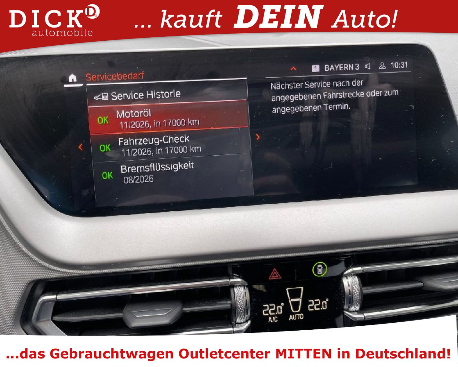 Fahrzeugabbildung BMW 118d Aut. LED/NAVI+/VIRTU/HIFI/DAB/SHZ/AHK/8Fa