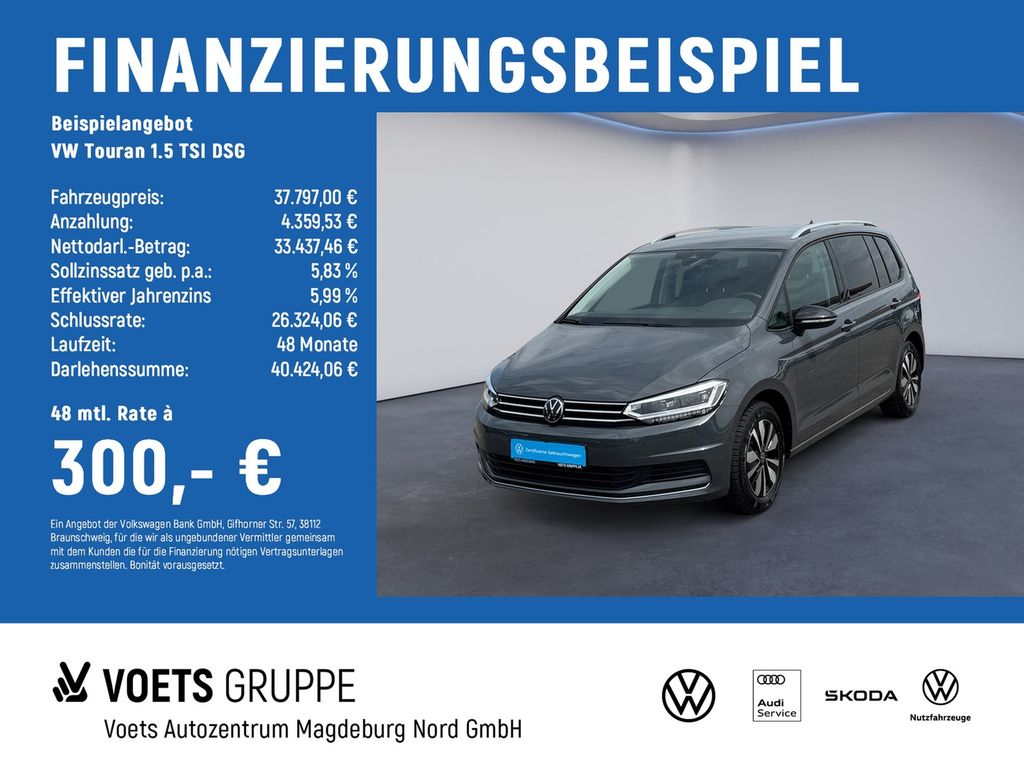 Touran 1.5 TSI DSG Comfortline IQ-LIGHT+AHK+NAVI