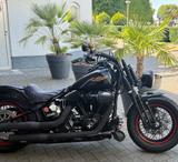 Harley-Davidson Oldscool Bobber Cross Bones FLSTSB SPRINGER - HARLEY-DAVIDSON OLD