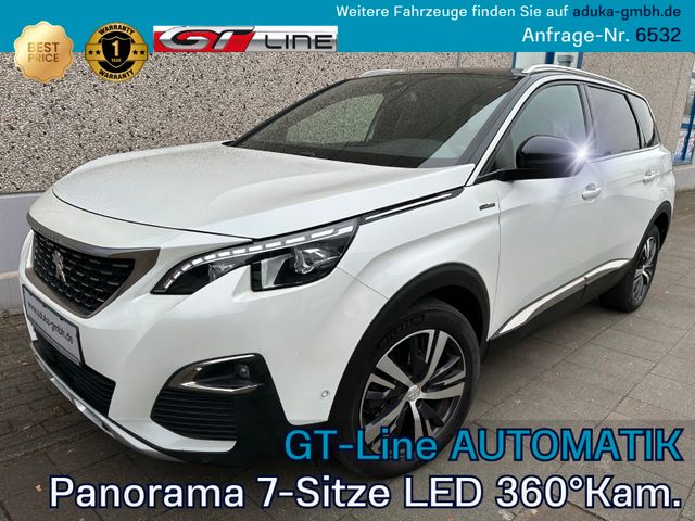 Peugeot 5008 PureTech GT-Line 7Sitze Panorama LED Kamera