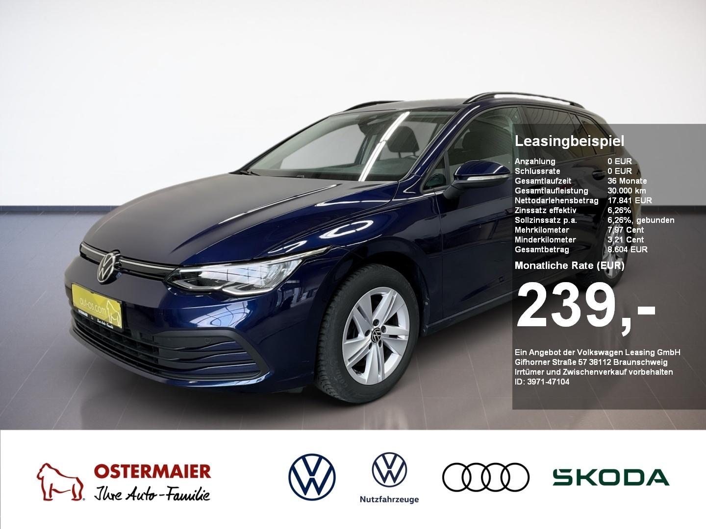 Volkswagen Golf VIII Variant LIFE 2.0TDI 115PS NAVI+VC.2xPD
