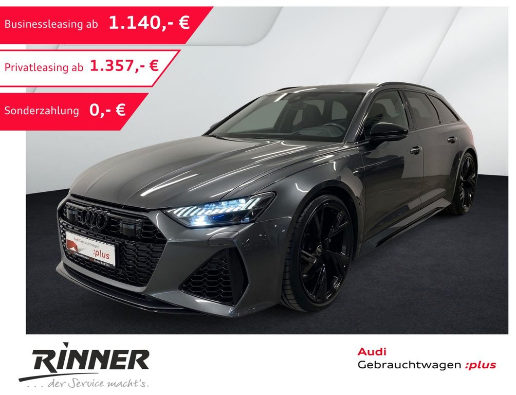 Audi RS6 Avant 4.0 TFSI quattro 280km/h+HUD+Standhzg