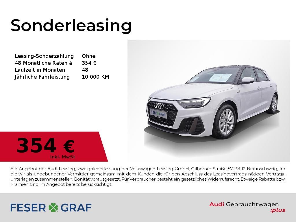 Audi A1 Sportback S line 30 TFSI S tronic SHZ Klima