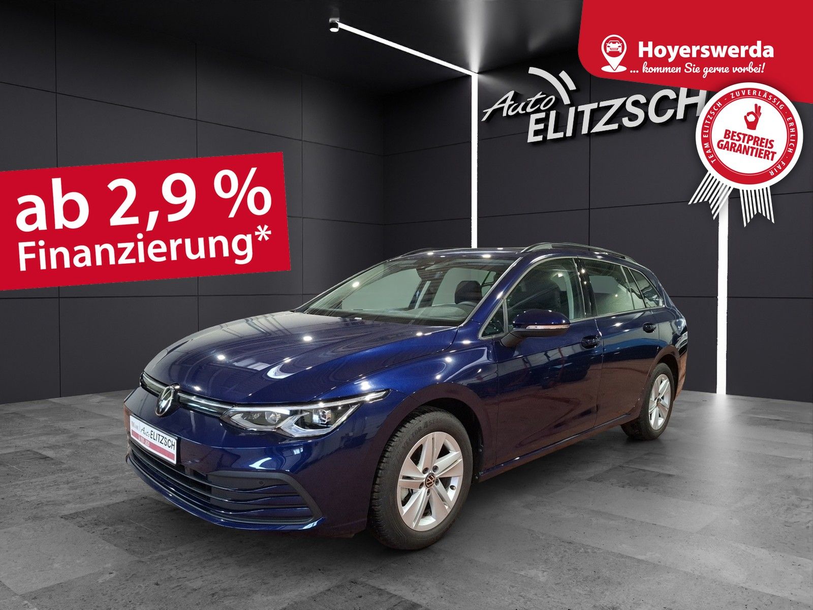 Fahrzeugabbildung Volkswagen Golf VIII Variant eTSI Life DSG LEDplus Navi AID