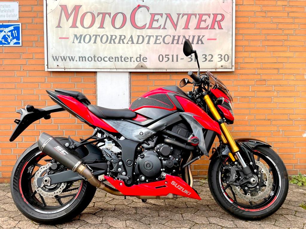 Suzuki GSX-S 750 - 1. Hd., SC-Project Auspuff, Extras -