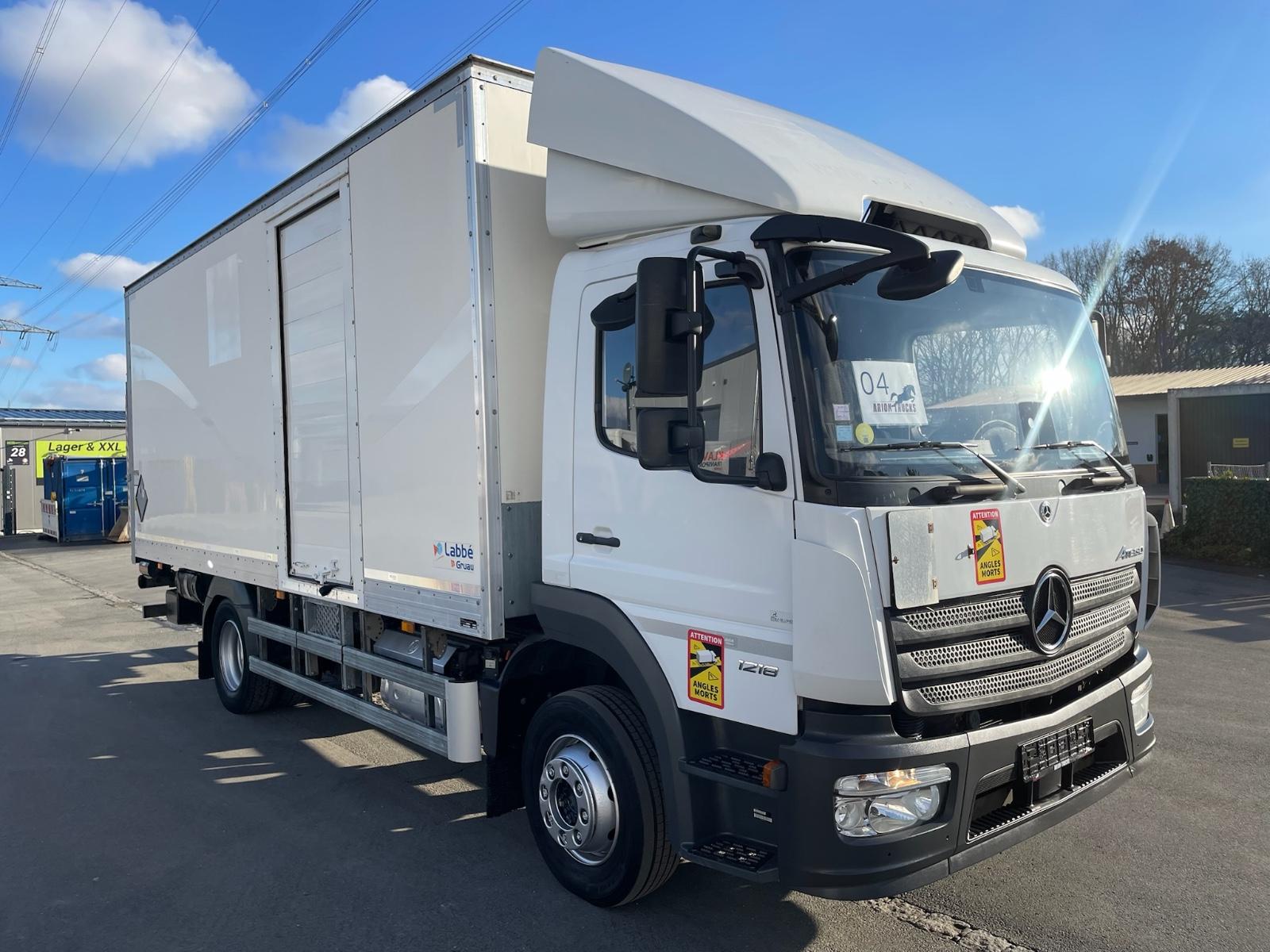 Mercedes-Benz Atego 1218 4x2 Koffer/FULL-ADR/EXIII/LBW/AC