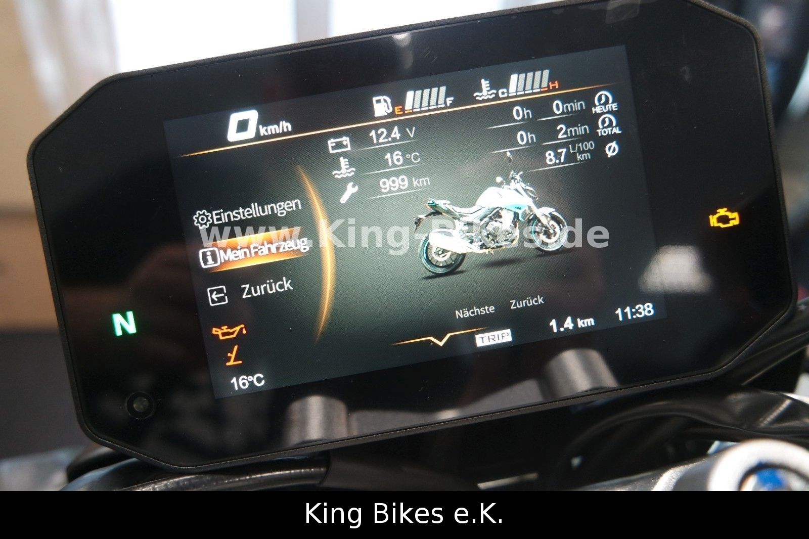 Fahrzeugabbildung VOGE R625 - Pirelli - MEGA DEAL -über 990,- € gespart