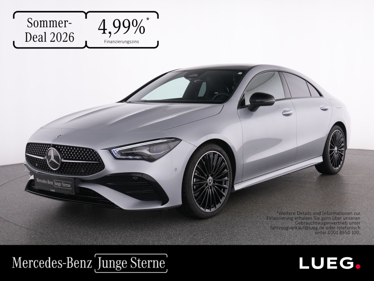 MERCEDES-BENZ CLA 200 Coupé AMG+NavPrem+LED+Pano+Keyl+Night+19