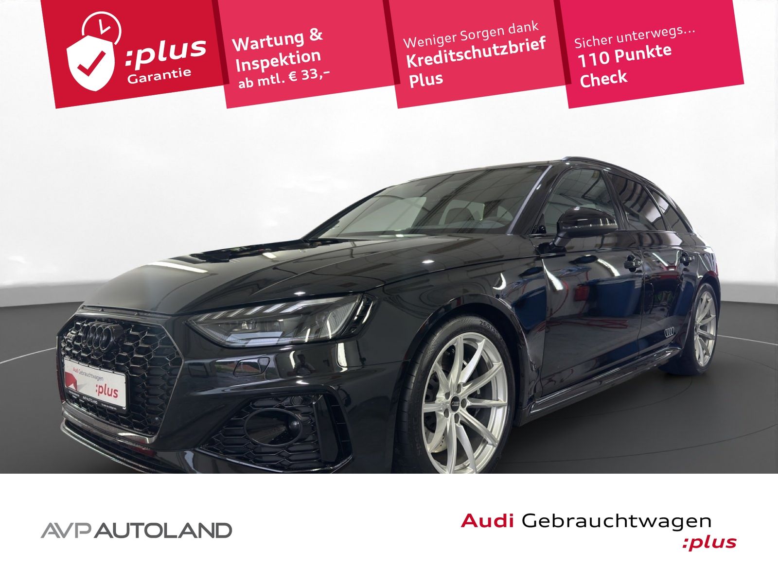 AUDI RS4 Avant 2.9 TFSI quattro tiptr. | PANO | AHK