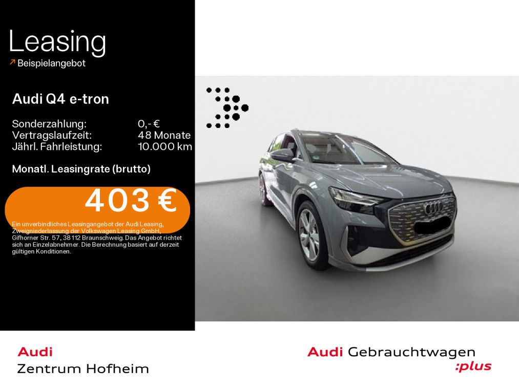 Audi Q4 e-tron 40 150 kW*CARPLY*LED*NAVI*SHZ*