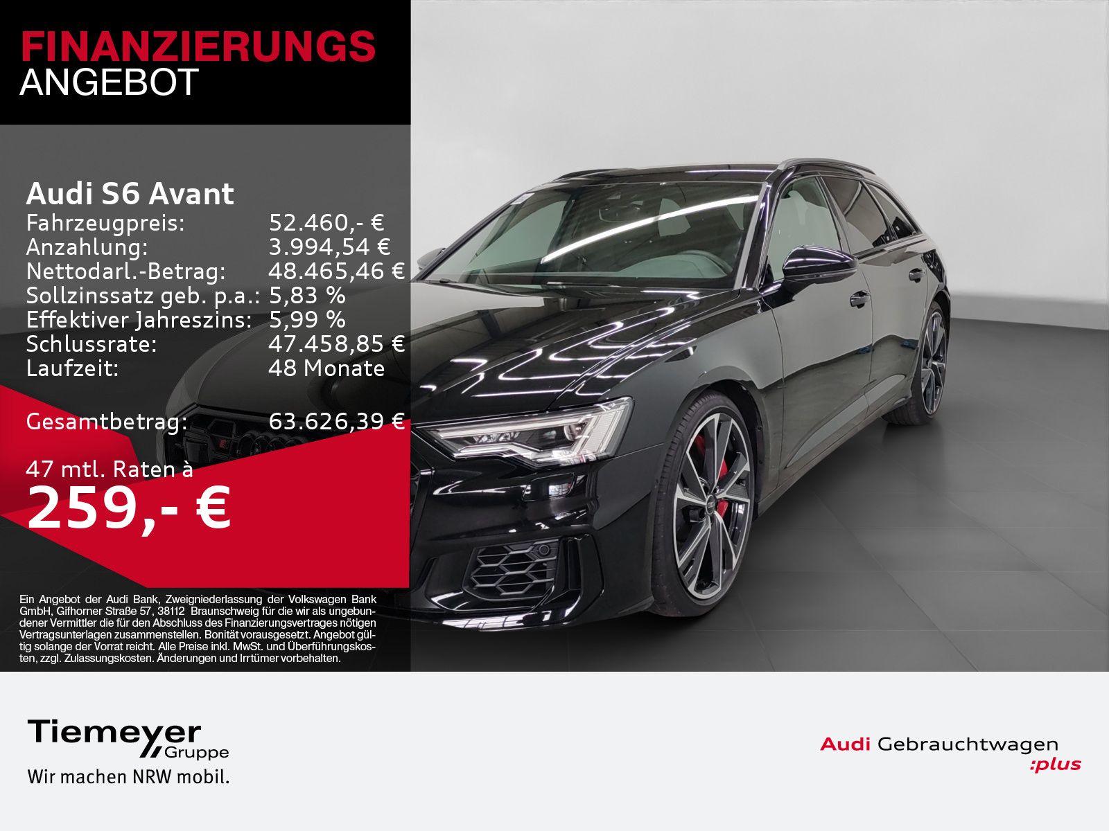 AUDI S6 Avant TDI Q LM21 MATRIX-LED NAVI+