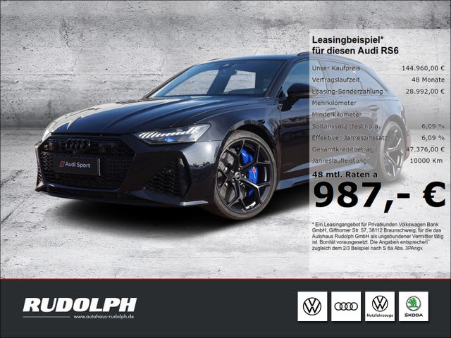 Audi RS6 performance 630 PS LASER PANO STHZG KERAMIK 