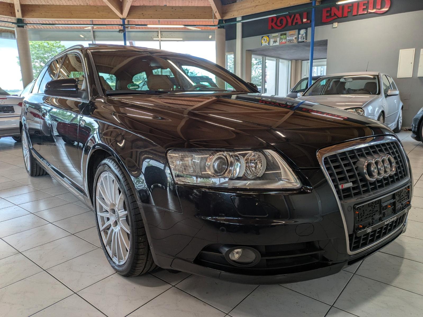 AUDI A6 AVANT 3.2 FSI QUATTRO 256ch S LINE - CUIR - SUSPENSION PNEUMATIQUE - BOSE - TOIT PANORAMIQUE - CHAÎNE NEUVE