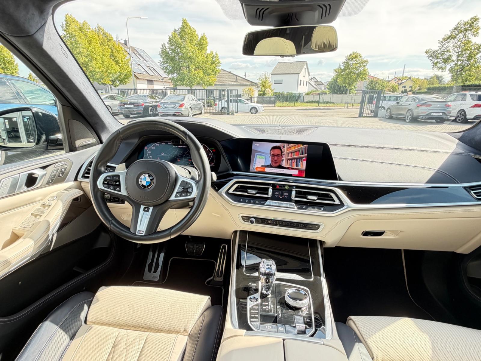 BMW X7*M50xd*M-SPORTPAKET*3xTV*6xSITZER*ACC*HUD*360