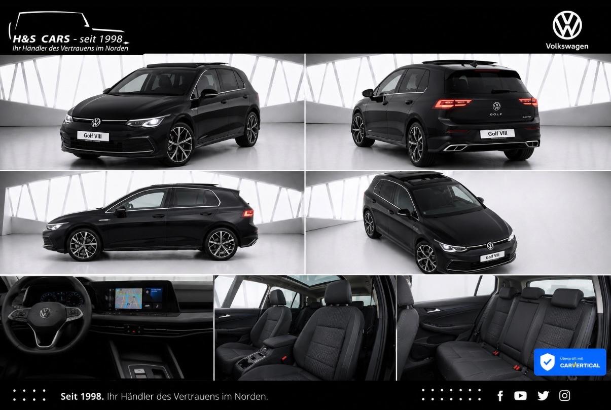 Volkswagen VIII Lim.  ACTIVE IQ ACC VOLL LED KAM PANO TÜV