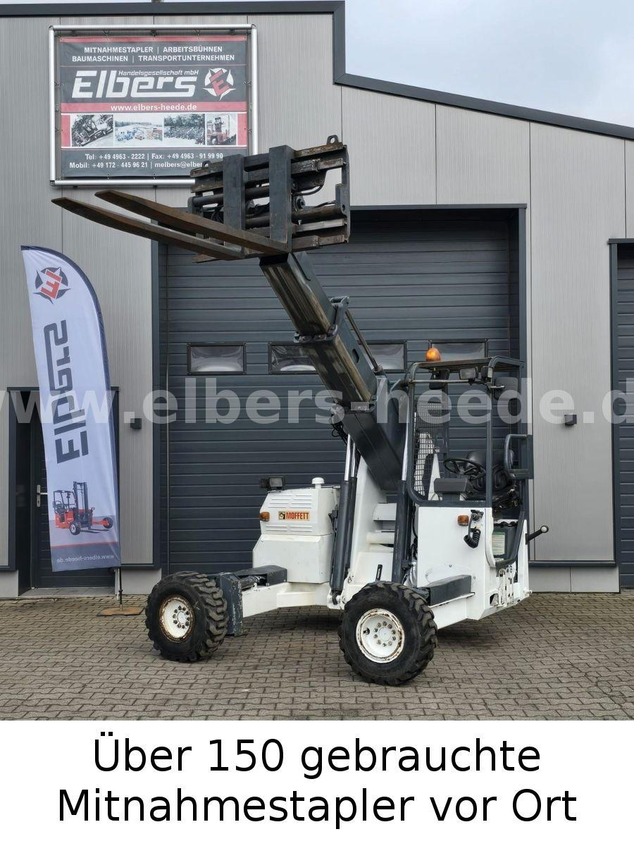 Moffett Manitou 4Wege, Teleskoparm 3,5t Allrad