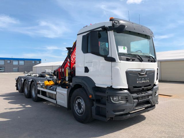 MAN TGS 35.480 HYVA 26-60-SKZ mit FASSI F275