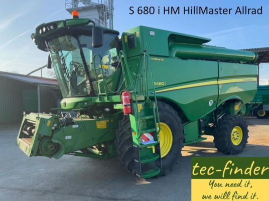 John Deere S 680 i HM HillMaster Allrad